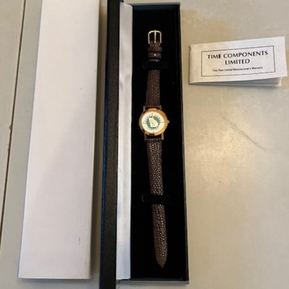 GEORGIA POWER CO | Corporate Quartz Watch With Leather Band - With Box - Picture 6 of 10